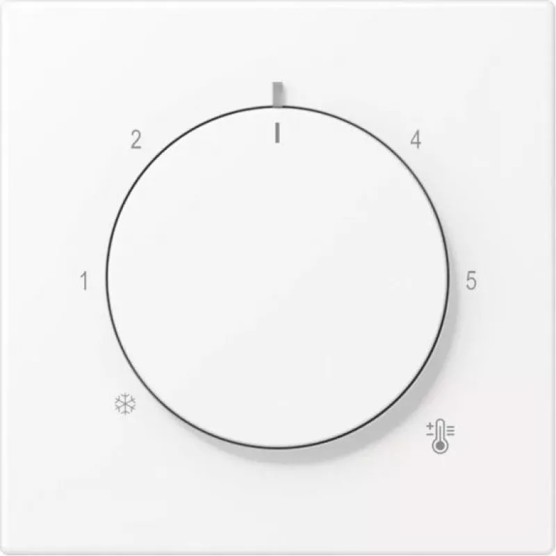 JUNG LS1749BFWWM Katteraam termostaadile, Alpiinvalge, LS 990 disain
