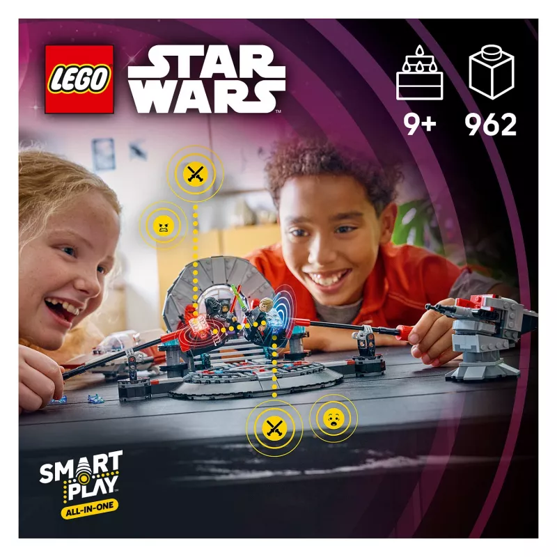 LEGO Star Wars SMART Play: A-Wing and the Throne Room Duel (75427)