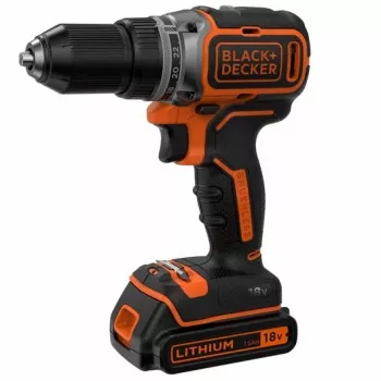 Black & Decker BL186KB-QW 18V Juhtmeta Harjata Haamertrell 1650 RPM (2x1.5Ah Akud, Laadija, Kott)