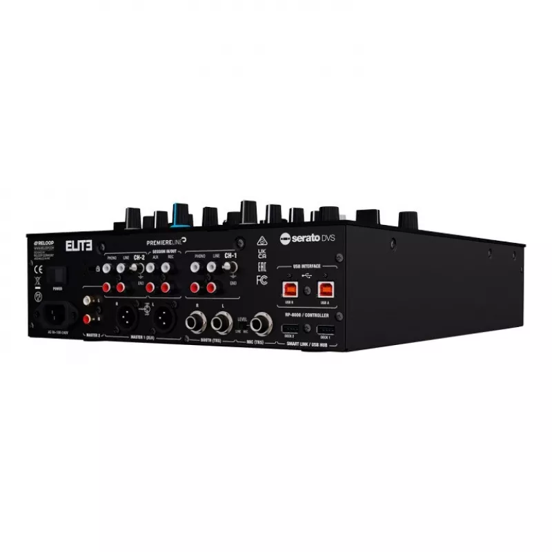RELOOP Elite – Professionaalne 2-kanaliline DVS-mikser Serato DJ Pro jaoks