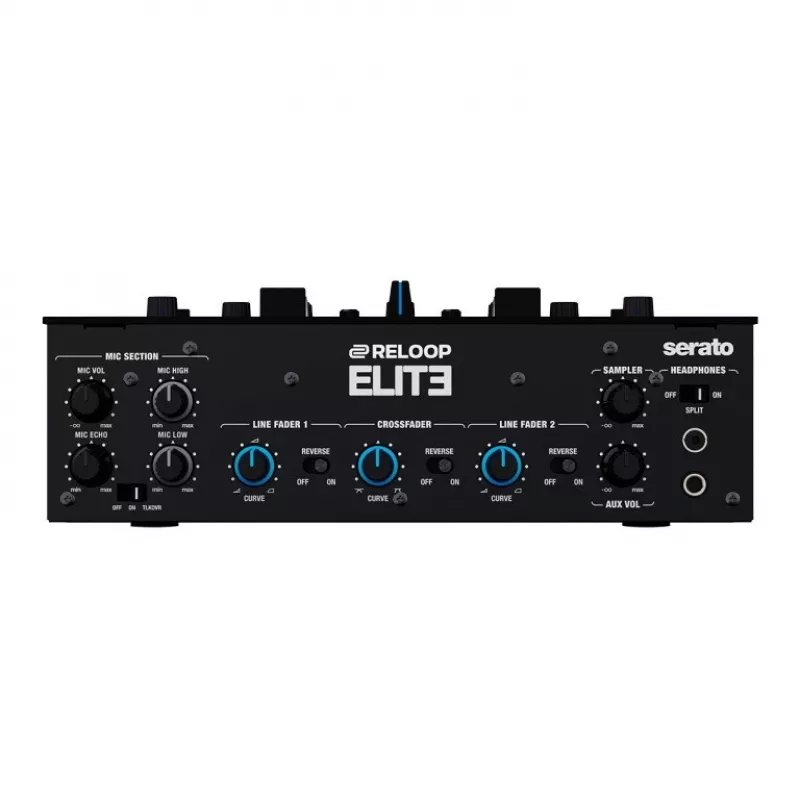 RELOOP Elite – Professionaalne 2-kanaliline DVS-mikser Serato DJ Pro jaoks