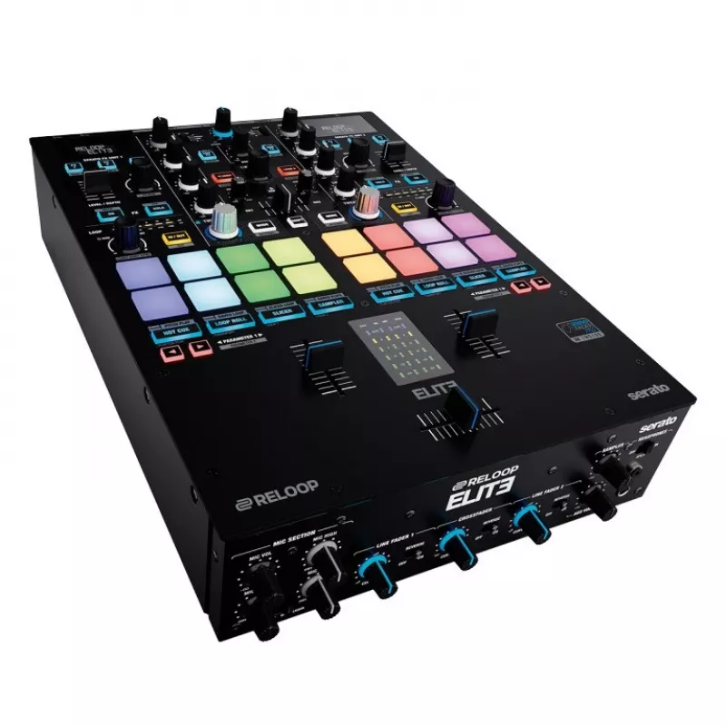 RELOOP Elite – Professionaalne 2-kanaliline DVS-mikser Serato DJ Pro jaoks
