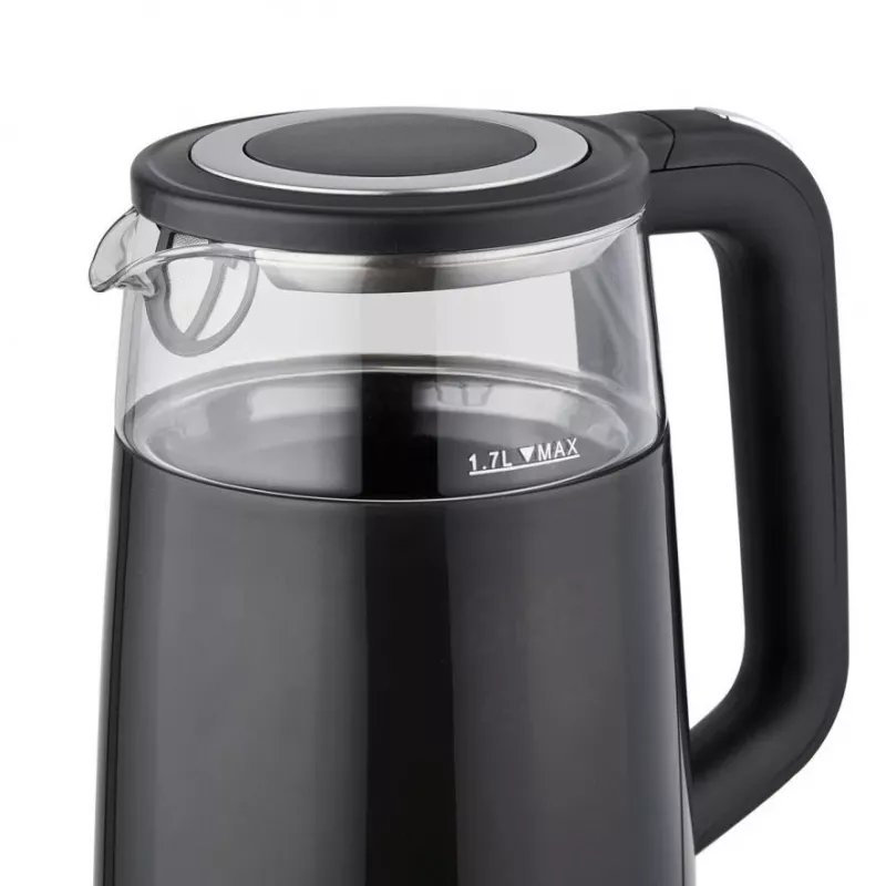 ELDOM C530 NEVO Elektriketel 1.7 L 2200 W Must, Läbipaistev