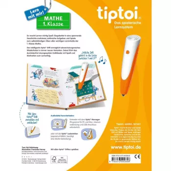 RAVENSBURGER tiptoi Lern mit mir! Mathe 1. Klasse interaktiivne õpiraamat