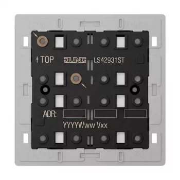 JUNG KNX Tastsensor-Moodul LS 4293 1ST, 3-kohaline, F40, Secure, LS-Design