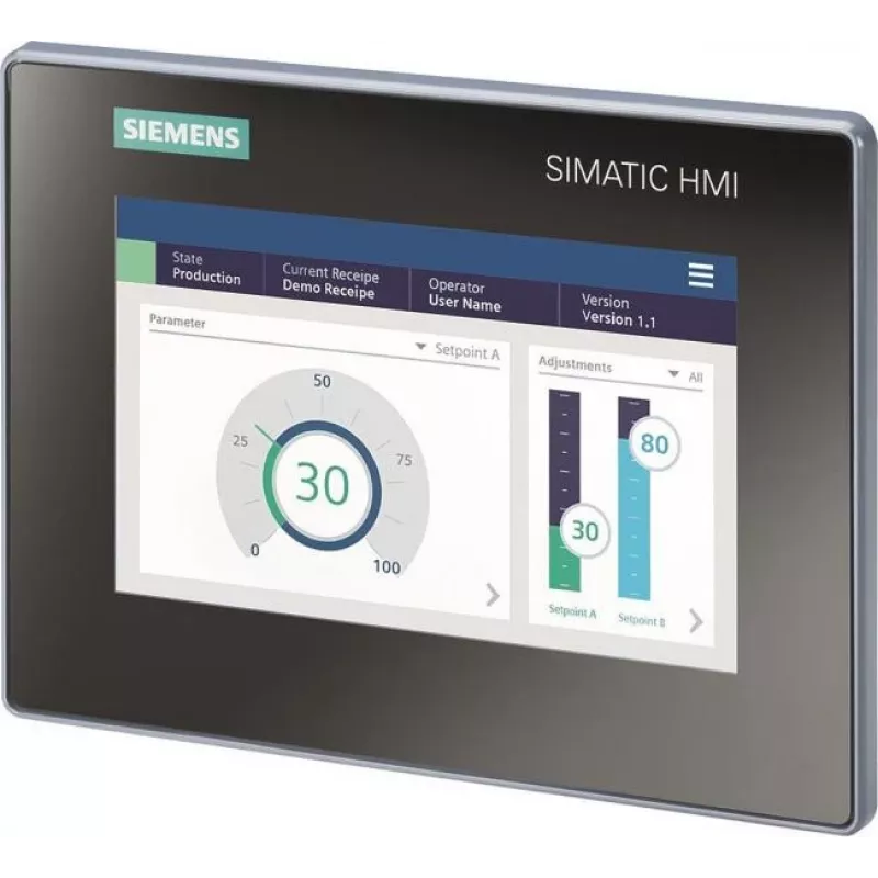 Siemens SIMATIC HMI 6AV2123-3GB32-0AW0 MTP700 Unified Basic Panel 7