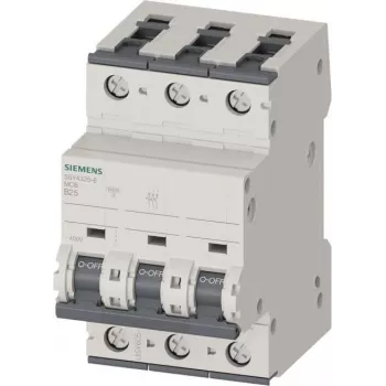 Siemens 5SY4325-6 Miniature Circuit Breaker 25 A 3-Pole B