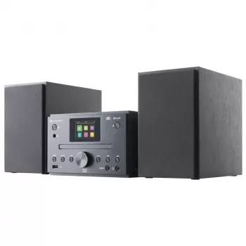 GoGEN MSC472BTDAB Micro Hi-Fi süsteem Bluetoothi, DAB+, CD-mängija, 20W RMS, must
