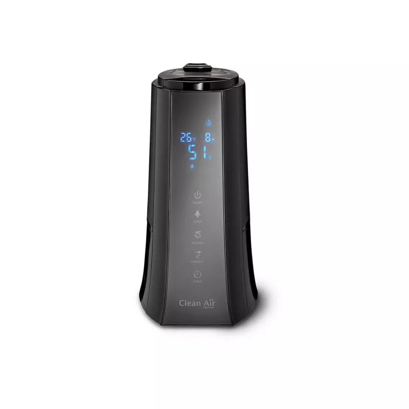 Clean Air Optima CA-603 Ultraheli niisutaja ionisaatoriga, 5.5L, jahe ja soe udu, kuni 60 m², digitaalne puutepaneel, kaugjuhtimispult, Wi-Fi rakendus