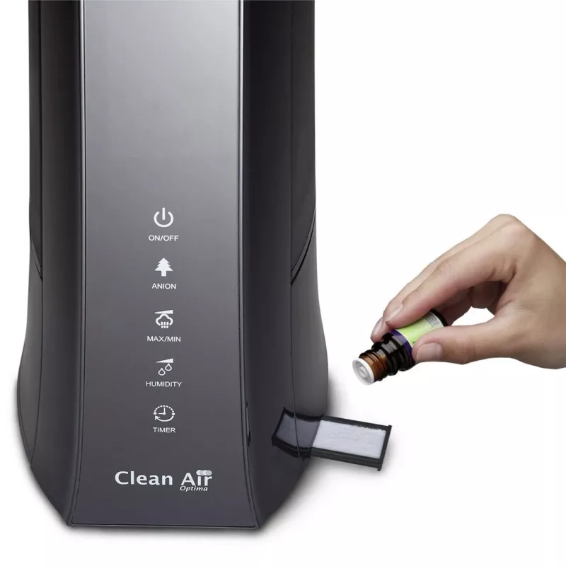 Clean Air Optima CA-603 Ultraheli niisutaja ionisaatoriga, 5.5L, jahe ja soe udu, kuni 60 m², digitaalne puutepaneel, kaugjuhtimispult, Wi-Fi rakendus