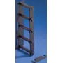 Rittal Kaablikorralduse Komplekt - RAL 9005 - 4U - VX IT, TS IT, TE korpustele