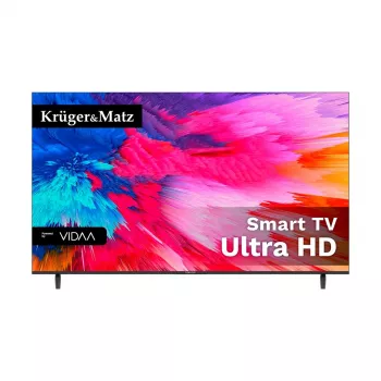 KRUGER & MATZ KM0255UHD-V3 139 cm (55 inch) 4K UHD DLED Smart TV Android TV 9.0 Wi-Fi Bluetooth Must