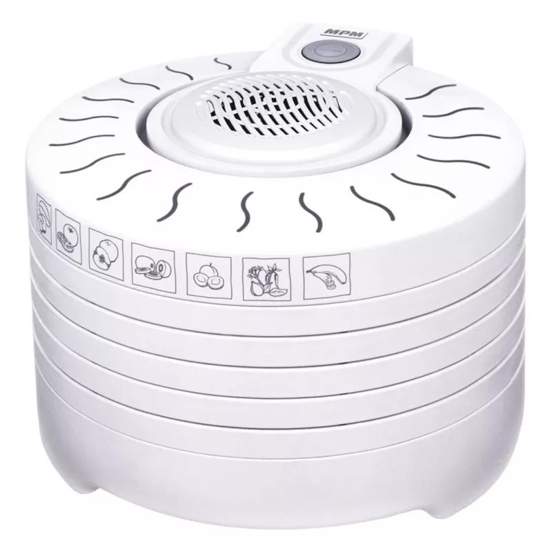 MPM MSG-01 Seente ja puuviljade kuivati 250W 5 alust valge
