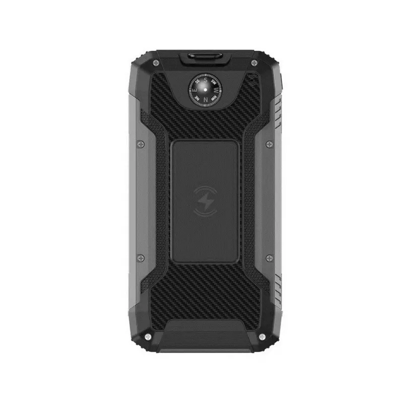 PowerNeed S20000Q 20000mAh välipäikesepank juhtmevaba laadimise, QC3.0 ja PD 20W-ga, must