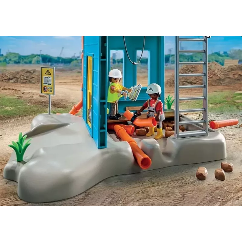 Playmobil Action Heroes 71650 Ehitusplatsi mängukomplekt