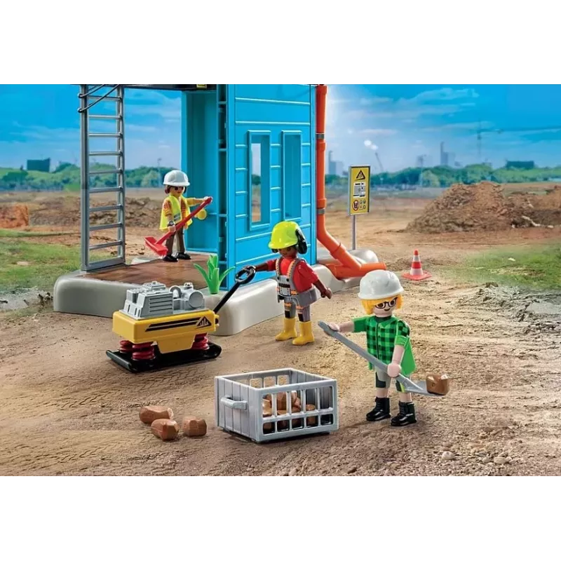 Playmobil Action Heroes 71650 Ehitusplatsi mängukomplekt