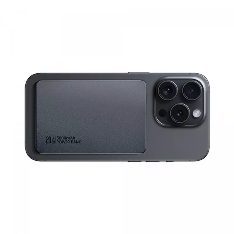 USAMS Power Bank 5000mAh 20W PD MagSafe Wireless Grey