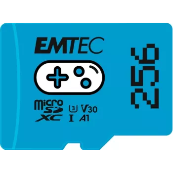 EMTEC Gaming MicroSDXC 256GB UHS-I U3 V30 A1 mälukaart