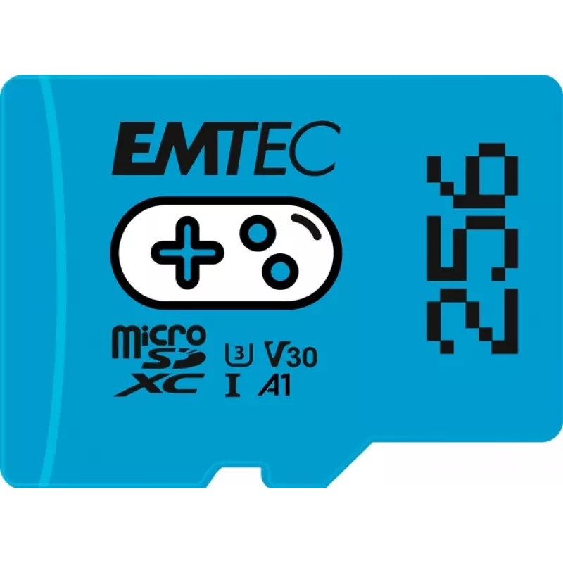 EMTEC Gaming MicroSDXC 256GB UHS-I U3 V30 A1 mälukaart