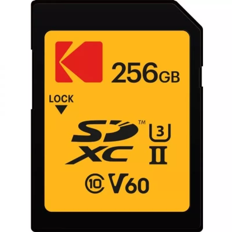 Kodak SDXC 256GB UHS-II U3 V60 Ultra Pro mälukaart