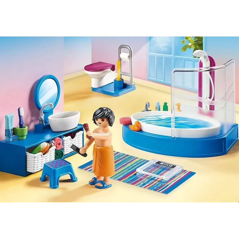 Playmobil Dollhouse 70211 Bathroom with Tub