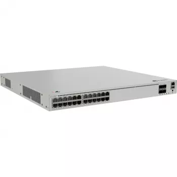 Huawei eKitEngine S310-24PN4X Hallatav L2+ PoE+ lüliti - 24x 2.5G PoE+ porti + 4x 10G SFP+ ühendust, 400W PoE eelarve, riiulisse paigaldatav