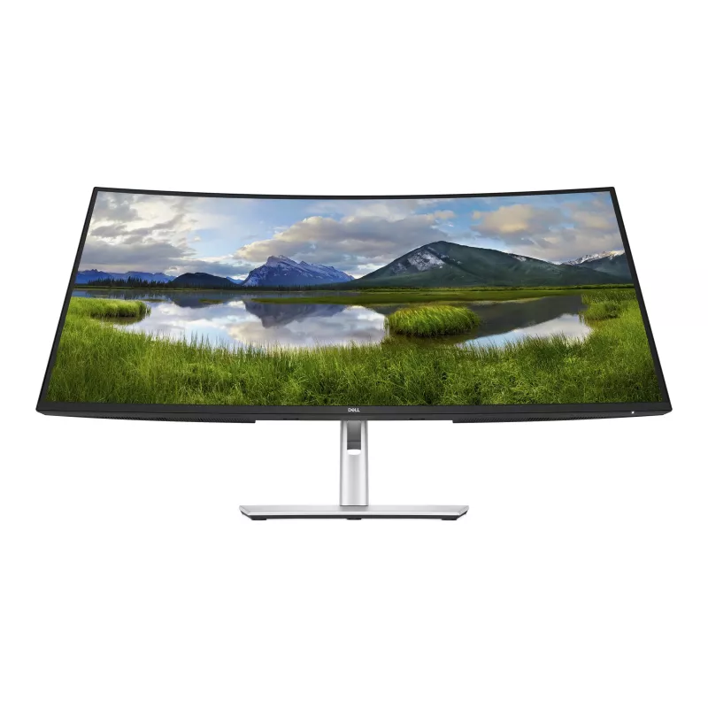 Dell P3425WE 34 inch IPS 21:9 100 Hz 5 ms 3440x1440 WQHD USB-C Hub Monitor koos 90W toiteedastusega, kõrguse reguleerimine, pööramine, kallutamine, 5-aastane garantii