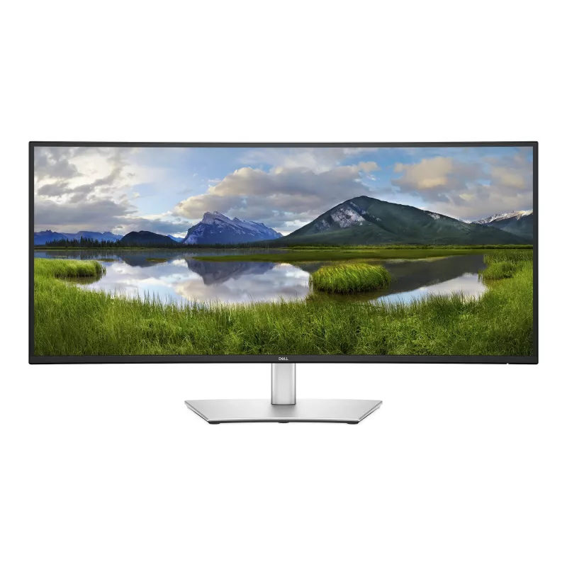 Dell P3425WE 34 inch IPS 21:9 100 Hz 5 ms 3440x1440 WQHD USB-C Hub Monitor koos 90W toiteedastusega, kõrguse reguleerimine, pööramine, kallutamine, 5-aastane garantii