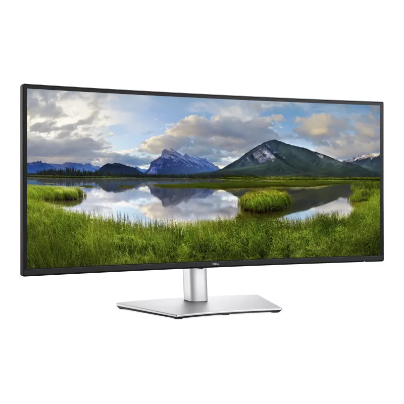 Dell P3425WE 34 inch IPS 21:9 100 Hz 5 ms 3440x1440 WQHD USB-C Hub Monitor koos 90W toiteedastusega, kõrguse reguleerimine, pööramine, kallutamine, 5-aastane garantii