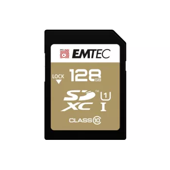 Emtec SDXC 128GB Class10 Gold+ UHS-I U1 mälukaart