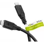 WENTRONIC Goobay USB-C kaabel USB4 240W 20 Gbit/s Power Delivery 0,5 m Must (74186)