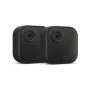 Amazon Blink Outdoor 4 juhtmeta nutikas turvakaamerasüsteem (2 kaamerat + Sync Module Core) - 1080p HD, infrapunane öövaatlus, kahesuunaline heli, ilmastikukindel, must
