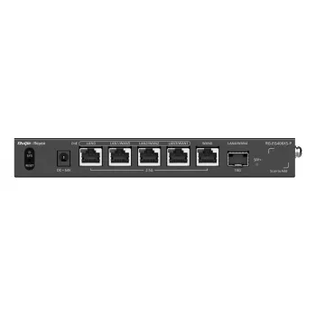 Ruijie Reyee RG-EG406XS-P Multi-WAN pilvlüüsi ruuter, 6x 2.5GE RJ45, 1x 10GE SFP+, 4 PoE, VPN, riiulipaigaldus