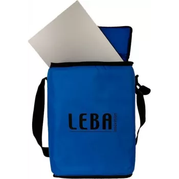 LEBA NoteBag Large 5 Notebook Charging Bag - Blue