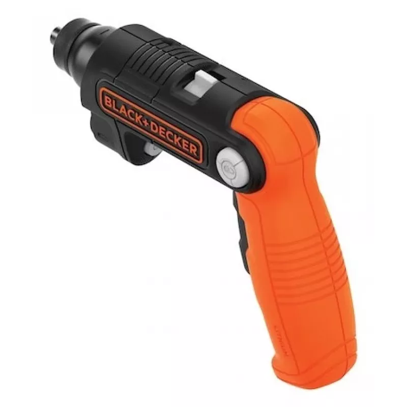 Black & Decker BDCSFL20C-QW 3.6V juhtmeta kruvikeeraja taskulambiga, must/oranž