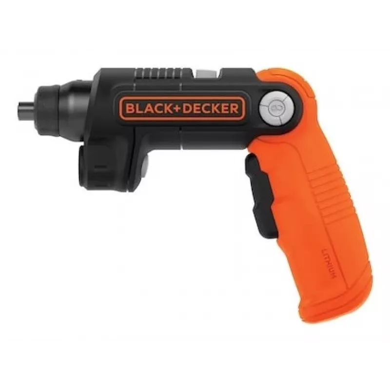 Black & Decker BDCSFL20C-QW 3.6V juhtmeta kruvikeeraja taskulambiga, must/oranž