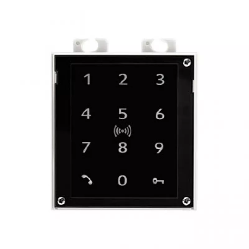2N IP Verso Touch Keypad & RFID Reader 125kHz Secured 13.56MHz NFC PICard (91550946-S)