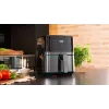 Cecotec Cecofry Full InoxBlack 5500 Pro õhufritüür, 1700 W, 5.5 L, must/roostevaba teras