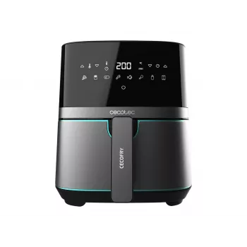 Cecotec Cecofry Full InoxBlack 5500 Pro õhufritüür, 1700 W, 5.5 L, must/roostevaba teras