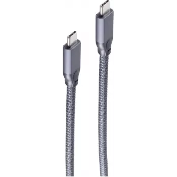 ShiverPeaks USB-C to USB-C kaabel, USB 3.2 Gen 2, 4,0 m, must