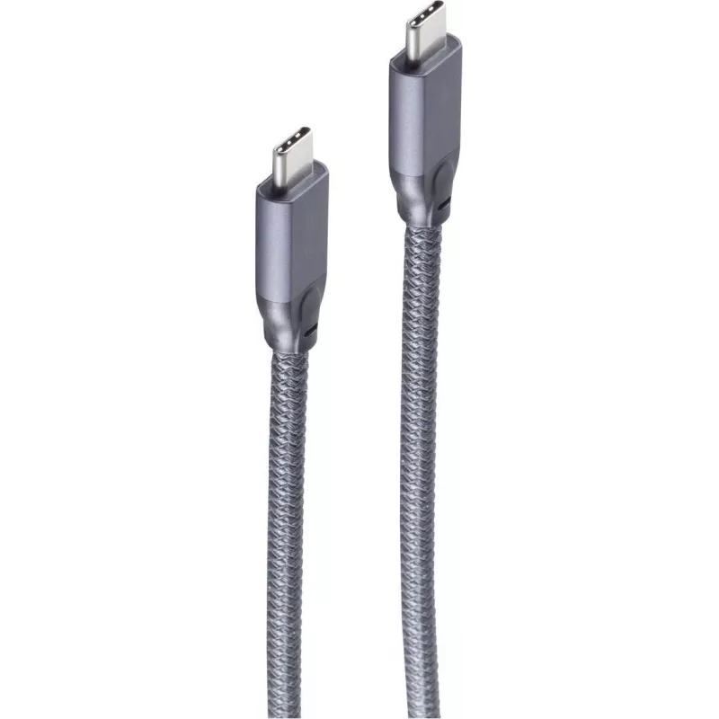 ShiverPeaks USB-C to USB-C kaabel, USB 3.2 Gen 2, 5,0 m, must