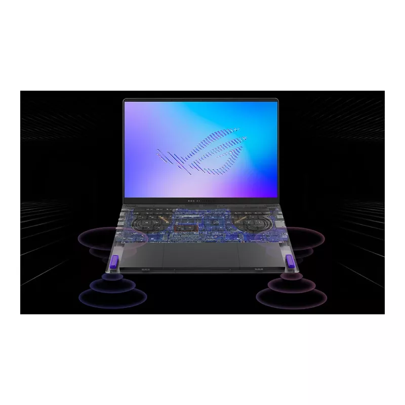 ASUS ROG Zephyrus G16 GU606AP-TB039W mängusülearvuti, 16-tolline WQXGA OLED 240Hz, Intel Core Ultra 9 386H, GeForce RTX 5070 8GB, 32GB LPDDR5x, 1TB SSD, Windows 11 Home, saksa QWERTZ klaviatuur