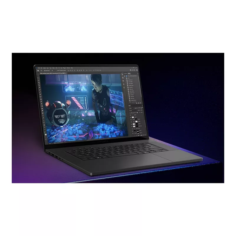 ASUS ROG Zephyrus G16 GU606AP-TB039W mängusülearvuti, 16-tolline WQXGA OLED 240Hz, Intel Core Ultra 9 386H, GeForce RTX 5070 8GB, 32GB LPDDR5x, 1TB SSD, Windows 11 Home, saksa QWERTZ klaviatuur