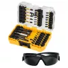 DEWALT DT70733T-QZ 38-osaline kruvikeeraja otsikute komplekt magnetilise otsikuhoidjaga