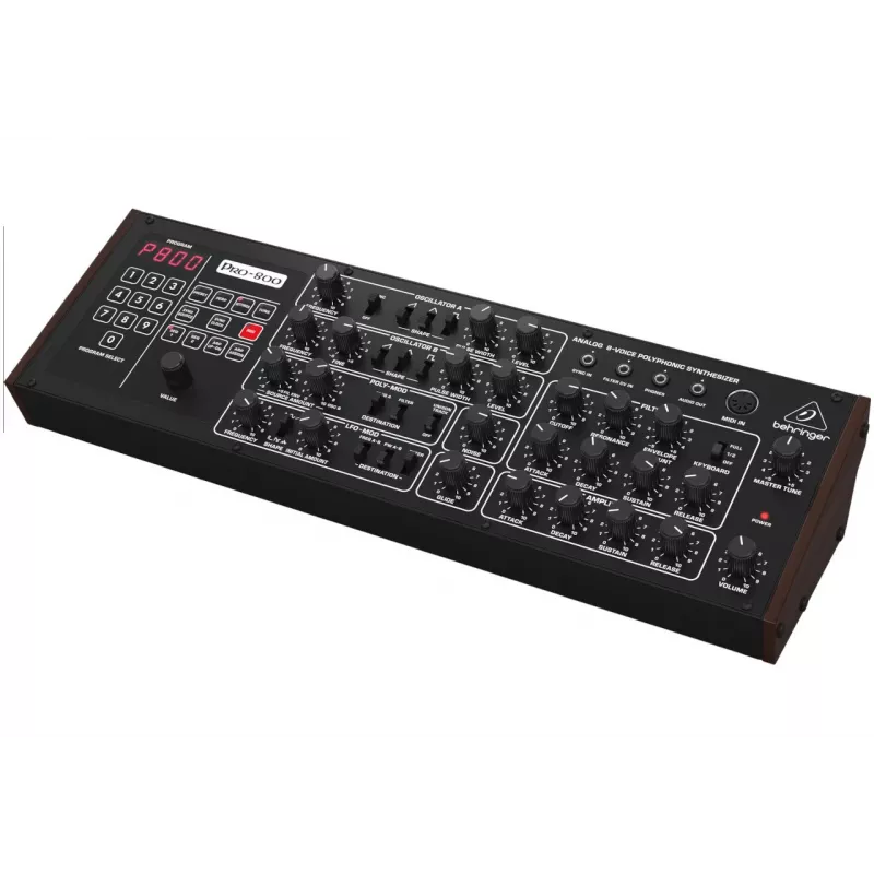 Behringer PRO-800 Analoogsüntesaator - 8-häälne lauamoodul 16 VCO, arpeggiaatori ja polüahelaga