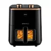 ELDOM FRITTA Rasvavaba Fritüür 5.0 L Reguleeritav Temp. Taimer 1500 W Üksik 5 L Eraldiseisev Kuumaõhufritüür Must