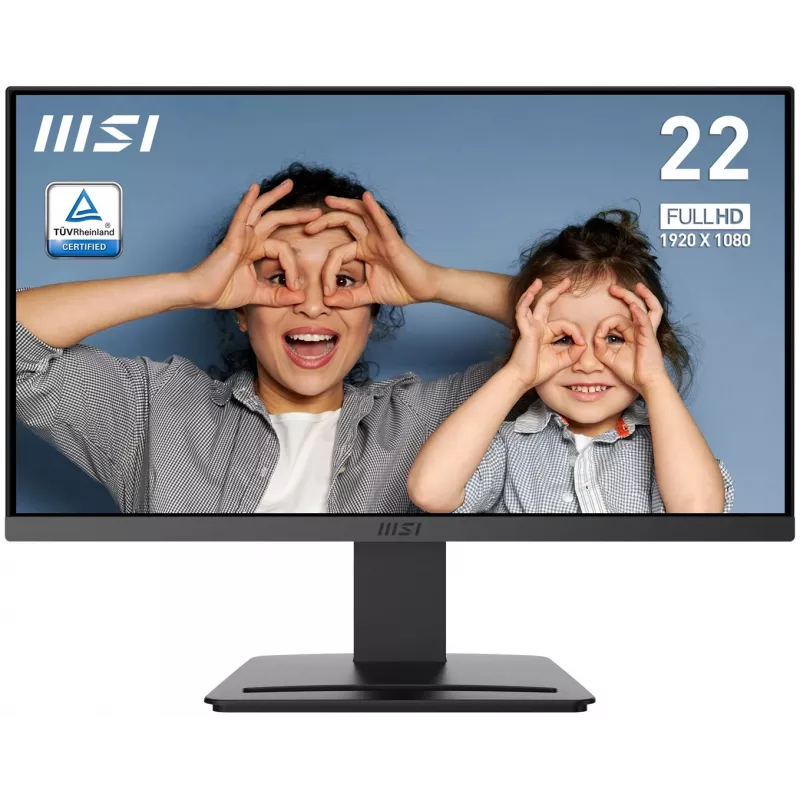 MSI PRO MP223 E2 21.45 inch VA Full HD 100Hz Monitor Must