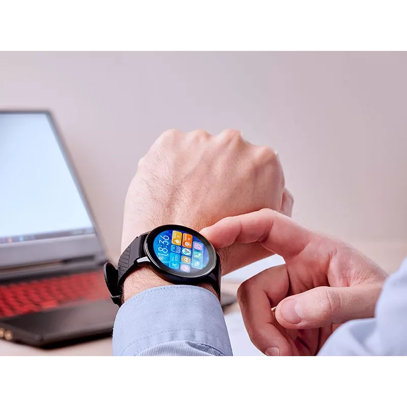 TRACER Smartwatch SMR2 Style 1.39in AMOLED Must
