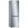 Bosch KGN36NLEA Serie 2 Külmik-sügavkülmik, roostevaba terase välimusega, 308 L neto kogumaht, energiaklass E