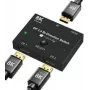 TECHLY IDATA-DP-2DP-8KT Kahesuunaline DisplayPort 1.4 Lüliti 8K 2-sisend-1-väljund / 1-sisend-2-väljund jaotur